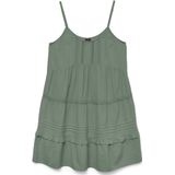 Jurkje - Effen - Katoen - Ronde Hals - Mouwloos - Spaghettibandjes