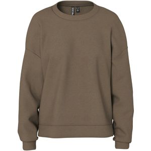 PIECES - PCChilli - Sweatshirt - Chocoladebruin - Wijde Pasvorm