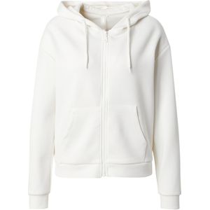 ONLY Onplounge Life Hood Fz LS SWT Noos capuchontrui voor dames, Cloud Dancer, S, Cloud Danser