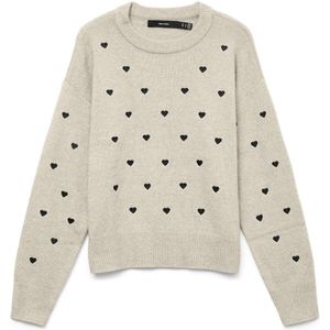 Vmmalle - Gebreide Pullover - O-hals - Lange Mouwen - Regular Fit