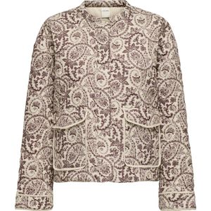 Only - Onlhallie Quilted Jacket OTW Noos - Gewatteerde Korte Jas - Egret