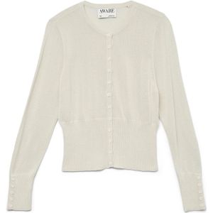 Vmpelia - Gebreid Vest - O-hals - Lange Mouwen - Regular Fit