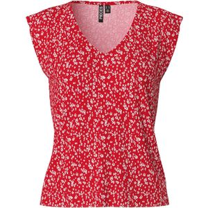 PIECES - PCFLORA SS V-NECK TOP - Meisjes - T-shirt