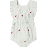 NAME IT - NBFDERILLA - Romper - Wit en Rood