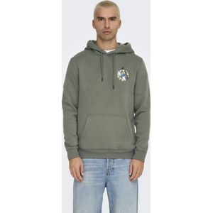 Only & Sons - Heren Hoodies Keane Hoodie - Grijs