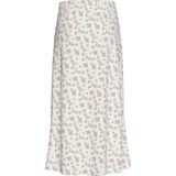 PIECES - PCNya - Rok - Groen - Rosa - Wit - 7/8 lengte - Normale pasvorm