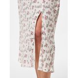 PIECES - PCNya - Rok - Groen - Rosa - Wit - 7/8 lengte - Normale pasvorm