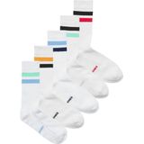 Jack & Jones - JACTIRANA - Sportsokken - Wit - 5-Pack