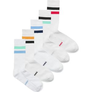 Jack & Jones - JACTIRANA - Sportsokken - Wit - 5-Pack