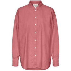 Vmparis Ls Loose Oxford Shirt VMA Noos, Tea Rose, XS