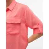 Vero Moda - Vmfabiana T-shirt - Tea Rose - 3/4 Mouw - Dames