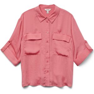 Aware by Vero Moda - Shirt - Blauw - 100% Gerecycled Polyester