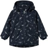 Name It - Max Pa Ref Aop - Jas - Afneembare Capuchon - Lange Mouwen