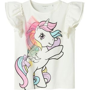 Name It - Nmfmika Mlp Ss Top Cplg - T-shirt - Cloud Danser - Meisjes