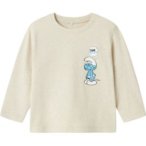 Shirt - Nektape - Jersey - Ronde Hals - Motiefprint - Lange Mouw