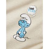 NAME IT Jongens Nmmfys Smurfs Nreg Ls Top Bfu, Peyote Melange, 104