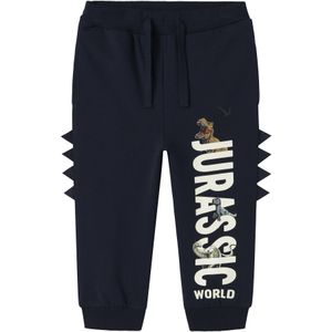 NAME IT Jongens Nmmfor Jurassic Nreg SWE Pants Unb Sky, navy blazer, 92