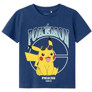 Name It Kurzarmshirt NMMMAHE POKEMON NREG SS TOP BOX SKY