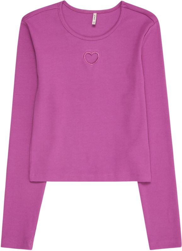 ONLY GIRLS - Kognessa - Top - Multicolor - O-hals - Lange Mouwen