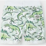 NAME IT Jongens Nmmvermo AOP Long SWE Shorts Unb F Noos, wit (bright white), 98