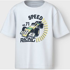 T-shirt - Jersey - Korte Mouwen - Rubberen Print - Regular Fit