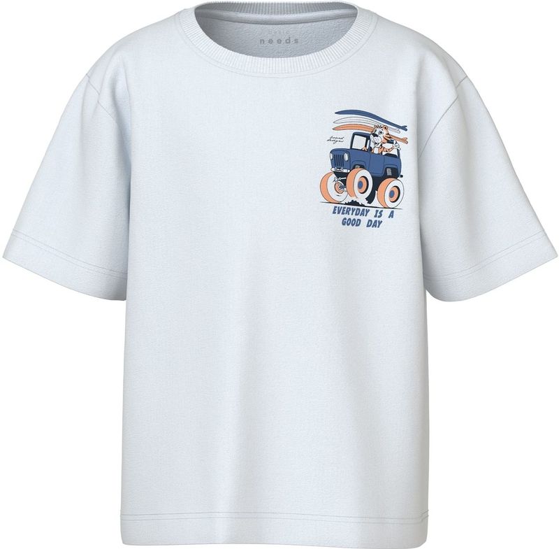 NAME IT Nmmvelix Ss Nreg Top Nmmvelix Ss Nreg Top Jongens (1 stuk), Helder wit, 104