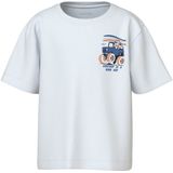 T-shirt - O-hals - Korte Mouwen - Jersey - Rubberen Print - Regular Fit