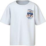 NAME IT - NMMVELIX SS NREG TOP - Jongens - T-shirts - Wit - Jersey