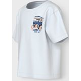 NAME IT - NMMVELIX SS NREG TOP - Jongens - T-shirts - Wit - Jersey