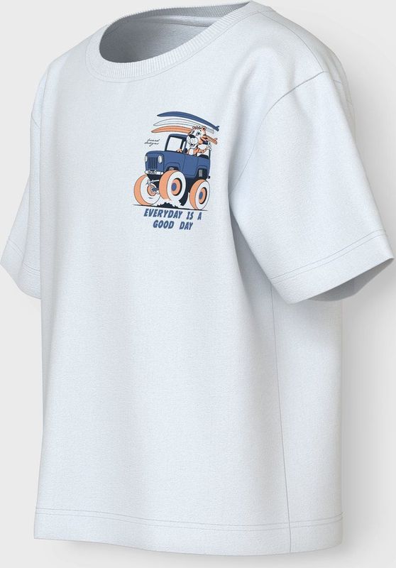 NAME IT - NMMVELIX SS NREG TOP - Jongens - T-shirts - Wit - Jersey