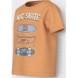 T-shirt - Regular Fit - Korte Mouwen - Rubberen Print