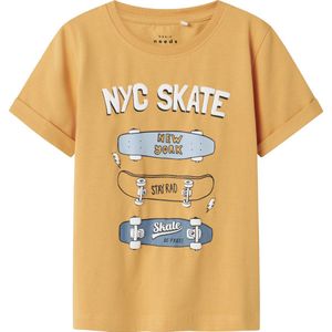 T-shirt - Regular Fit - Korte Mouwen - Rubberen Print