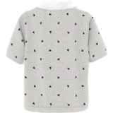 NAME IT MINI - Poloshirt - Lichtgrijs - Katoen en Elastaan
