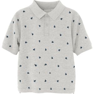 Polo Shirt - Gebreid - Print - Korte Mouwen - Regular Fit