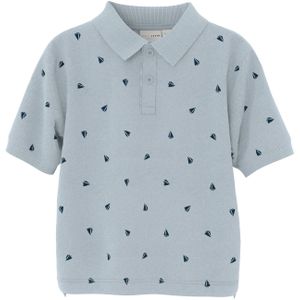 NAME IT Nmmvolo Ss Nreg Polo voor jongens, Celestial Blue, 98