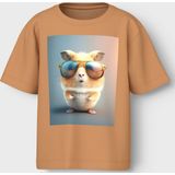 T-shirt - Regular Fit - Jersey - Fotoprint - Korte Mouwen