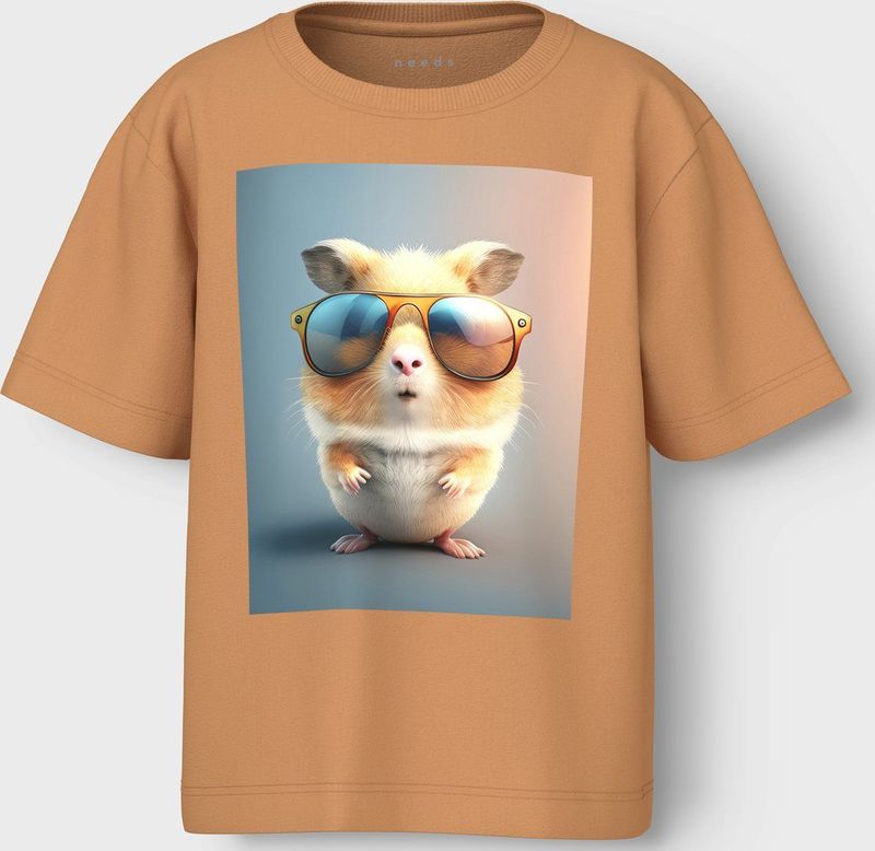 T-shirt - Regular Fit - Jersey - Fotoprint - Korte Mouwen