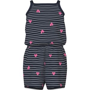 NAME IT NMFVIGGA STRAP SUIT Meisjes Jumpsuit - Dark Sapphire Hearts