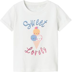 Nümph - NMFVIX - T-shirt - Motiefprint - Jersey - Kwartmouw