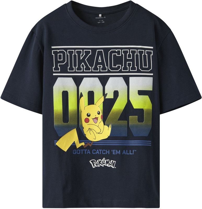Pokémon - T-shirt - Zwart - Jersey - Korte Mouwen