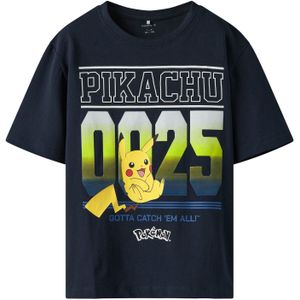 Pokemon - T-shirt - Zwart - Korte Mouwen - Ronde Hals