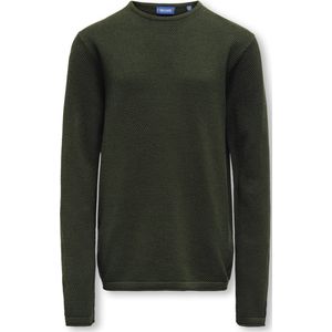 ONLY & SONS JUNIOR - Gebreide Pullover - Regular Fit - Ronde Hals - Lange Mouwen