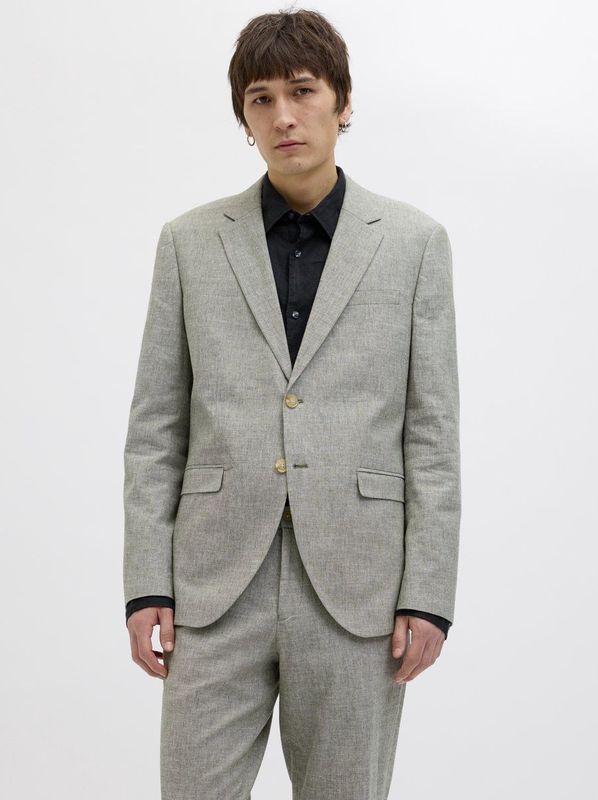 Jack & Jones - JPRiviera - Colbert - Groen Gemêleerd - Slim Fit