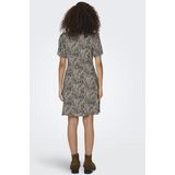 Only - A-lijn Jurk - Zwart - Zachte Stof