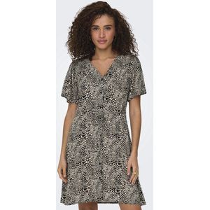 Only - A-lijn Jurk - Zwart - Zachte Stof