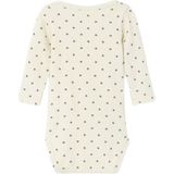 Romper - Lange Mouwen - Drukknoopsluiting - Herhaling van de Print