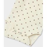 Romper - Lange Mouwen - Drukknoopsluiting - Herhaling van de Print