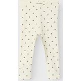 Print - Legging - Zwart - Elastische Taille, Slim Fit