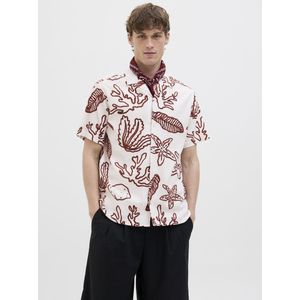 Jack & Jones - Model 'LUKE' - Vrijetijdsoverhemd - Regular Fit - Puur Katoen