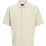 Jack & Jones - Jortavira Texture - Overhemd - Katoen - Korte Mouwen